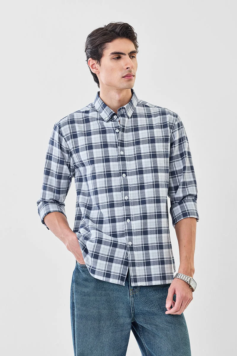SNITCH Checks 100% Cotton Regular Fit Shirt