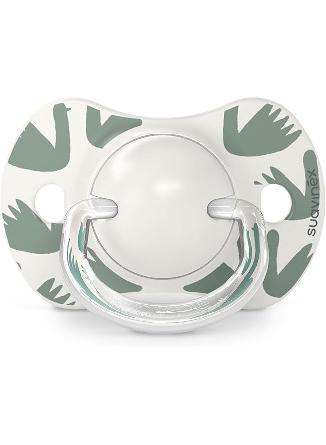 SUAVINEX Newborn Baby Gift Pack WithAnti Colic Bottle 270 Ml Medium Flow (M) + Pacifier 0/6 Months + Fabric Pacifier For Babies 0/6 Months Sx Pro Silicone Teats Walk Green  - Image 5
