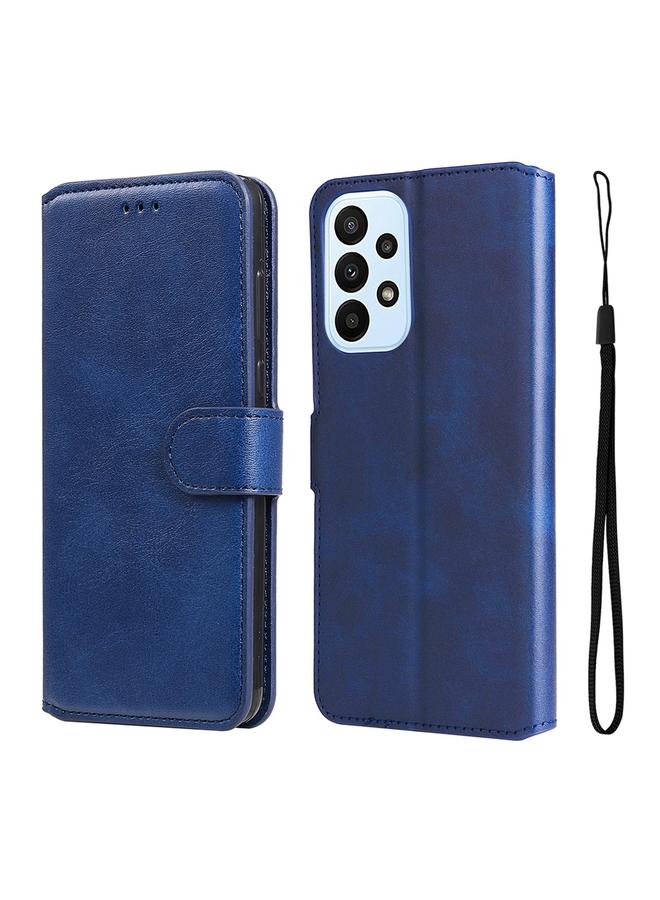 The Bros Case For Samsung Galaxy A23 4G / M23 / F23 Calf Texture Leather Phone Case