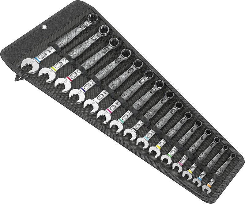 ويرا مجموعة أدوات Wera Tools 6003 Joker 15، تحتوي على 15 قطعة من مفاتيح التركيب المركبة - Image 1