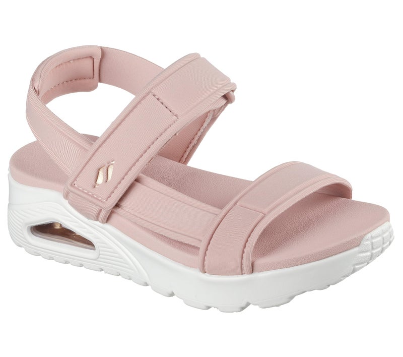 SKECHERS صندل Skechers للنساء UNO - SUMMER STAND2 بتصميم T-strap مع Skech-Air، بلش، 8 M - Image 3