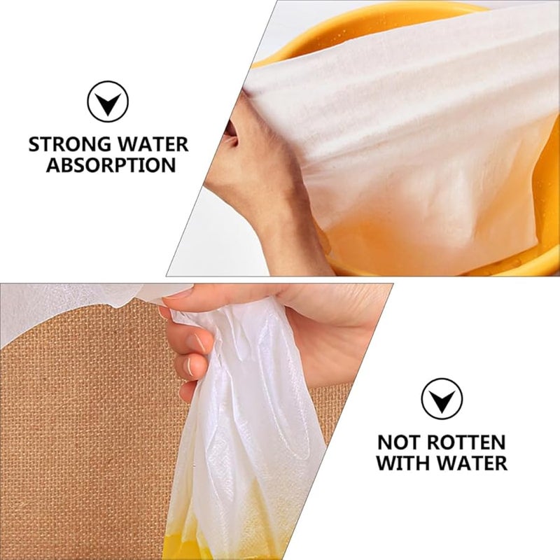 Disposable Salon Towels 190 Sheets Wood Pulp Lint Free For Foot Spa Home - Image 5