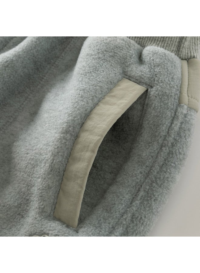 Kids' Fleece Jogger Pants - Winter Warm & Comfortable Athletic Pants For Boys - Image 5