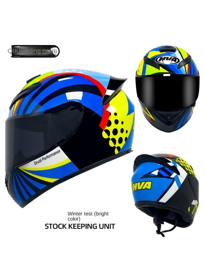 Winter Test bright Color Riding Motorcycle Helmet For Both Men And Women