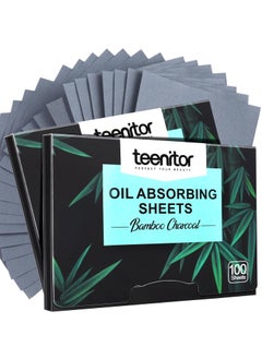 Teenitor Teenitor 200 Counts Blotting Paper for Oily Skin Face Oil Sheets with Bamboo Charcoal Oil Blotting Sheets for Face Oil Absorbing Sheets for Face Men Women Oil Control Film 393 x 275 