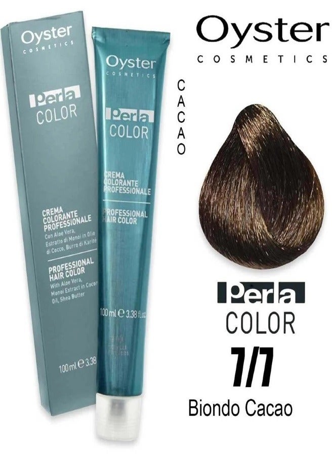 Oyster hair dye 7.7 cocoa blonde 100 ml