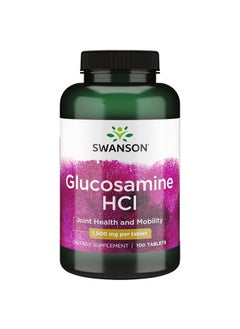 Glucosamine Hcl 1500 Milligrams 100 Tabs