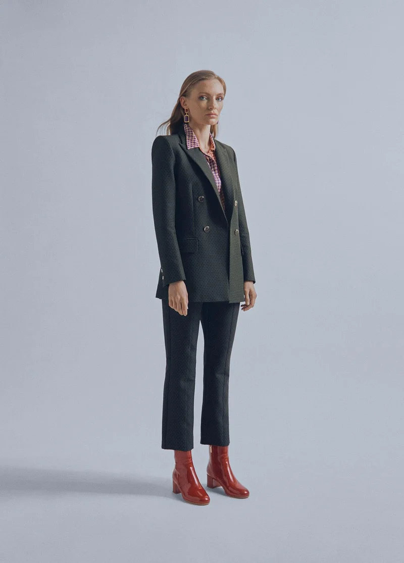 Lola Casademunt Stretch jacquard blazer