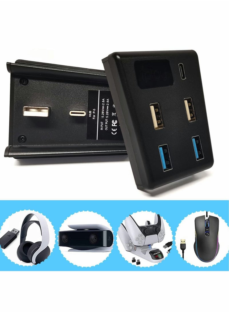 Captaintech 5 Port USB Splitter For PS5 USB Hub  - Image 5