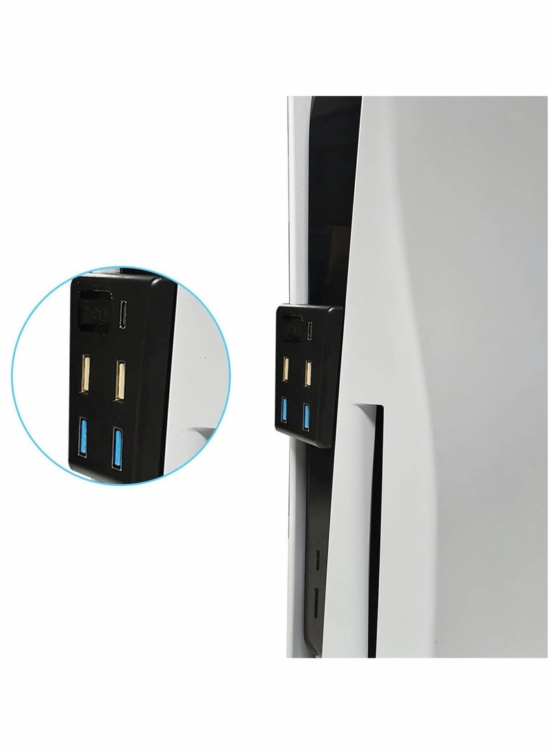 Captaintech 5 Port USB Splitter For PS5 USB Hub  - Image 2