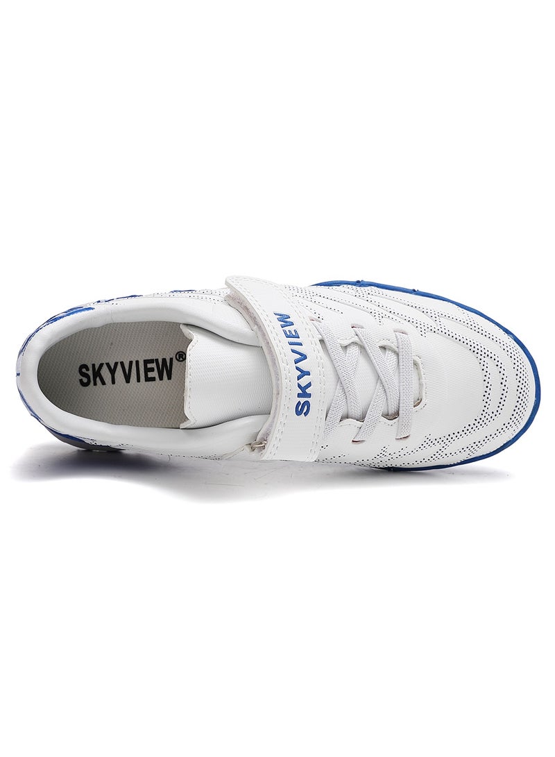 Sky View Kids Firm Ground Soccer Cleats Boys Girls Athletic Soccer Shoes Youth Outdoor Football Cleats Lightweight Breathable IC/IN Baseball Cleats Football Boots Shoes for Kids  - Image 5