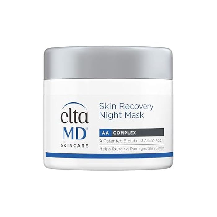EltaMD Skin Recovery Overnight Face Mask, Moisturizer Cream Night Mask for Face & Neck, Safe for Sensitive Skin, 1.7 oz Jar - Image 1