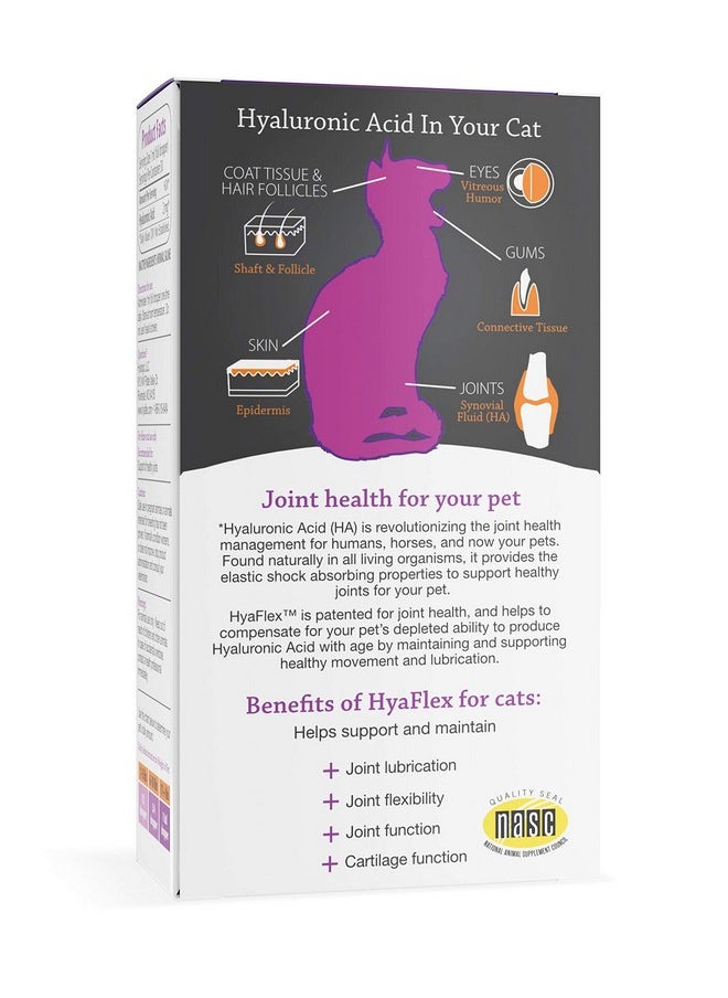 Hyalogic Hyaflex Hyaluronic Acid For Cats - Premium Cat Products For Joint, Skin, Eye, And Coat Maintenance - Natural Cat Joint Supplement (30Ml)  - Image 1