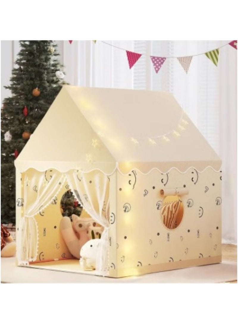 Generic Large Kids Tent for Indoor Play, Sturdy Play Tents for Toddlers with Storage Bag, Kids Outdoor Roo  - Image 1