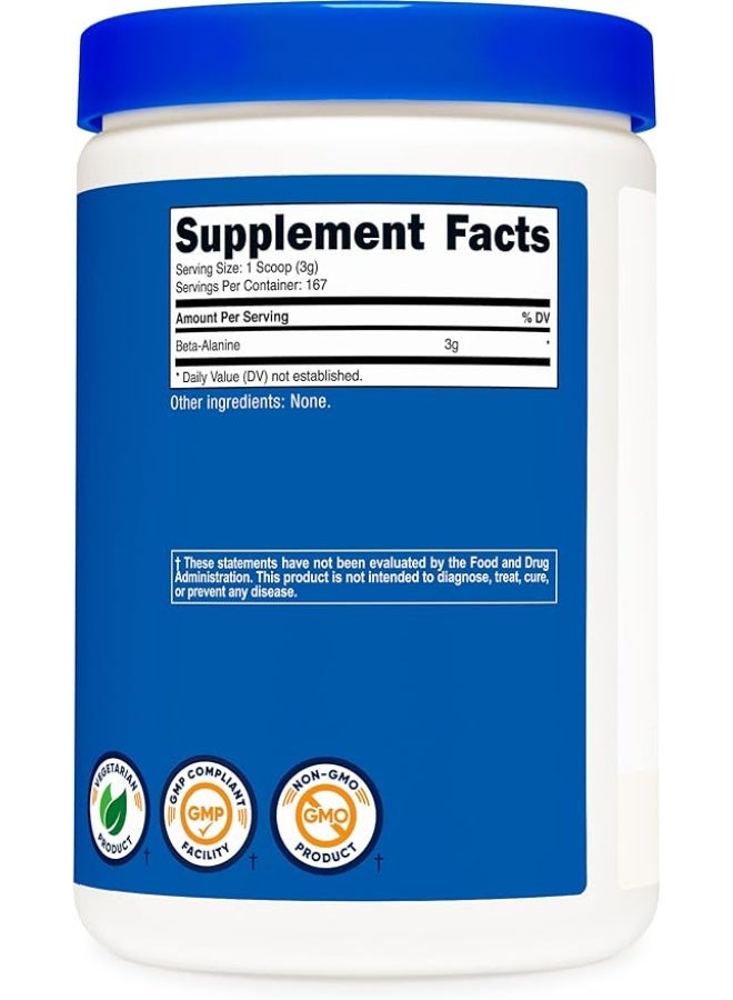 Nutricost, Beta-Alanine, Unflavored, 17.9 oz (500 g) - Image 4