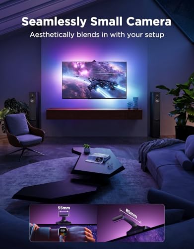 Govee TV Backlight 3 Pro with HDR Triple Camera, 11.8ft 5-in-1 RGBWWIC LED Strip Lights that Change with 55-65 Inch TVs, 75LEDs/m, Supports AI Filter, Smart App and Voice Control, DreamView Sync - Image 5