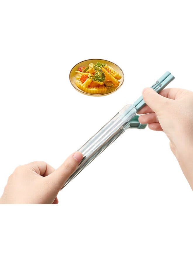 JD.com Jingzao Food-Grade 304 Stainless Steel Chopsticks Portable Chopsticks Storage Box For Office Workers, Takeout, Personal Use Tableware - Image 2