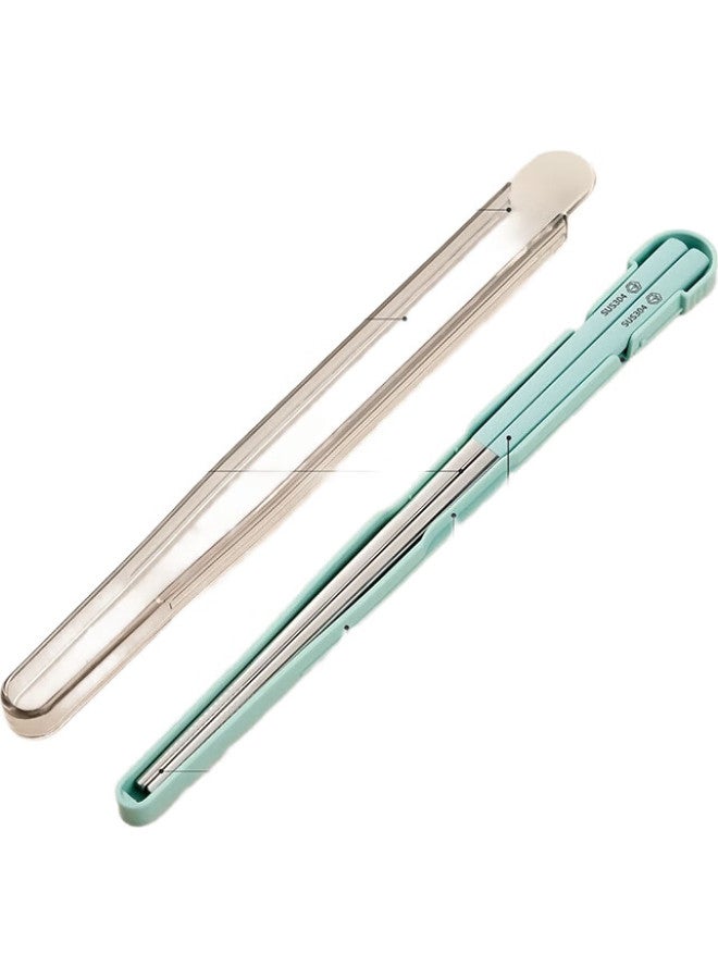 JD.com Jingzao Food-Grade 304 Stainless Steel Chopsticks Portable Chopsticks Storage Box For Office Workers, Takeout, Personal Use Tableware - Image 1
