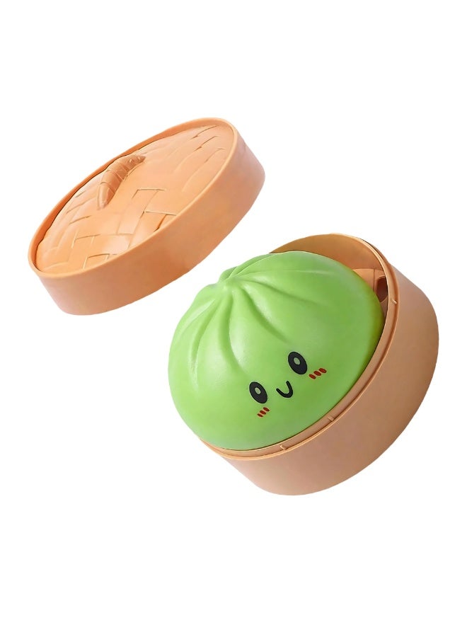 Squishy Bun Mystery Dumpling-Shaped Toy with Random Surprises and Unique Colors; Slow-Bounce Sensory Squeezing Toy for Stress Relief and Relaxation; Squeezable Multi-Color Dumpling; Random Surprise Box. - Image 3