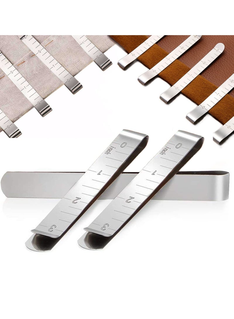 Excefore 20PCS Sewing Clips Precision Rulers for Sewing Quilting and Crafting Professional Measuring and Marking Accessories - Image 1