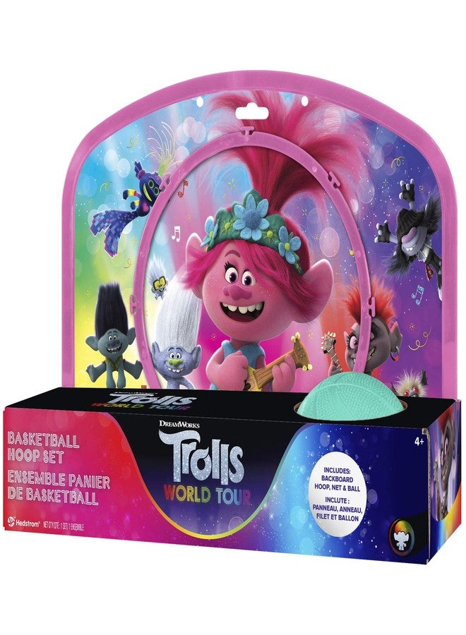 Hedstrom Over The Door Basketball Hoop Set, Trolls 2 - Image 3