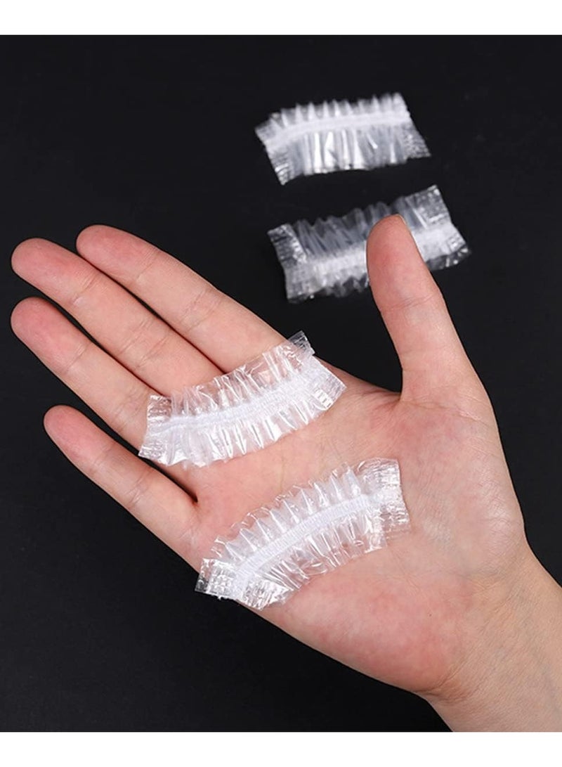 LIMOS 100 Pcs Plastic Shower Ear Protector Caps - Image 4