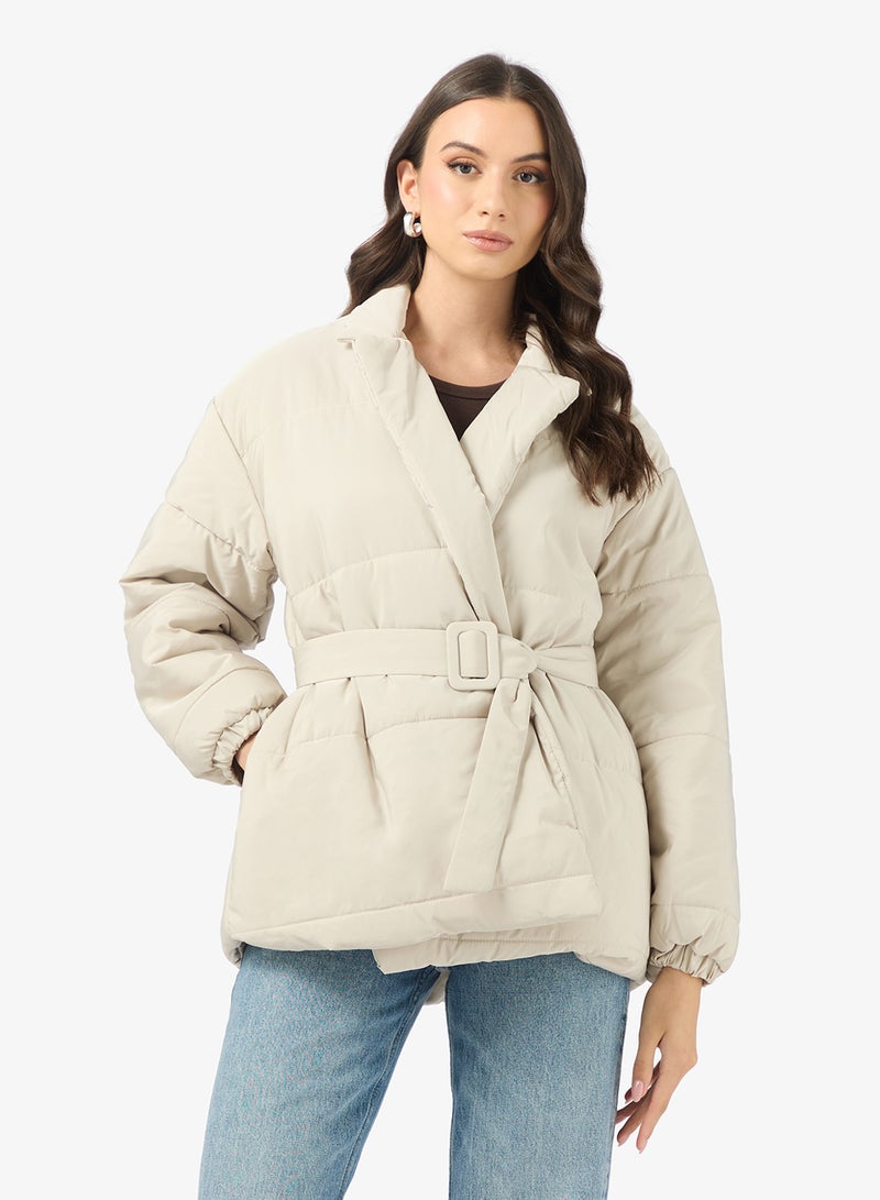 ايلا جاكيت مبطن قصير - Image 1