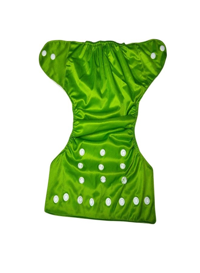 Dumbledo Lite Cloth Diaper with Cotton Insert (Pack of 5) | Soft & Gentle | 6-Layer Absorbent Pad | Adjustable Snaps | Designed by Moms | 3 Months - 2 Years | Unisex Baby - Image 3