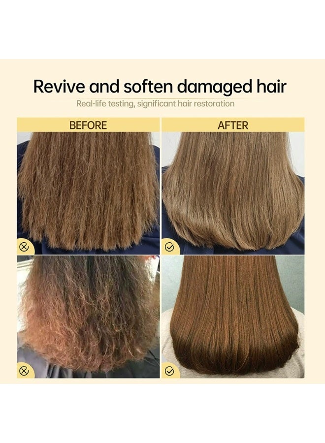 PURC 8 Seconds Keratin Hair Mask – Professional Smoothing & Straightening Treatment for Frizzy, Damaged Hair | Instant Repair Cream - Image 5