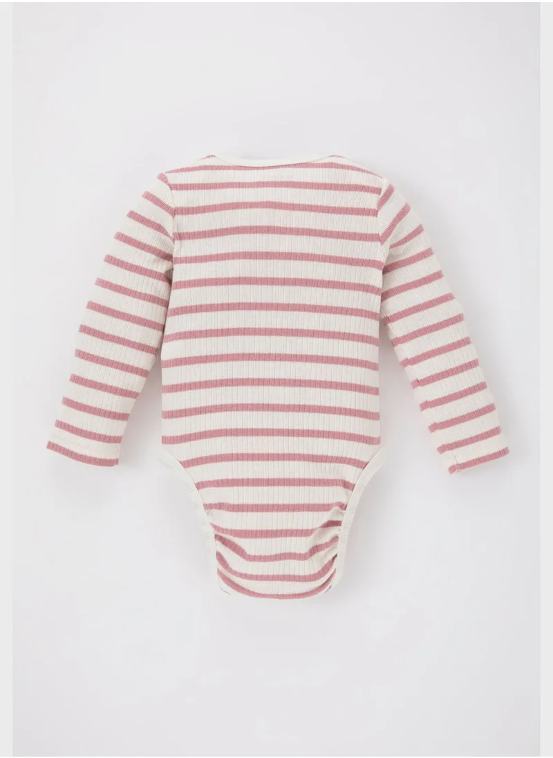 DeFacto Infant Stripe Bodysuit