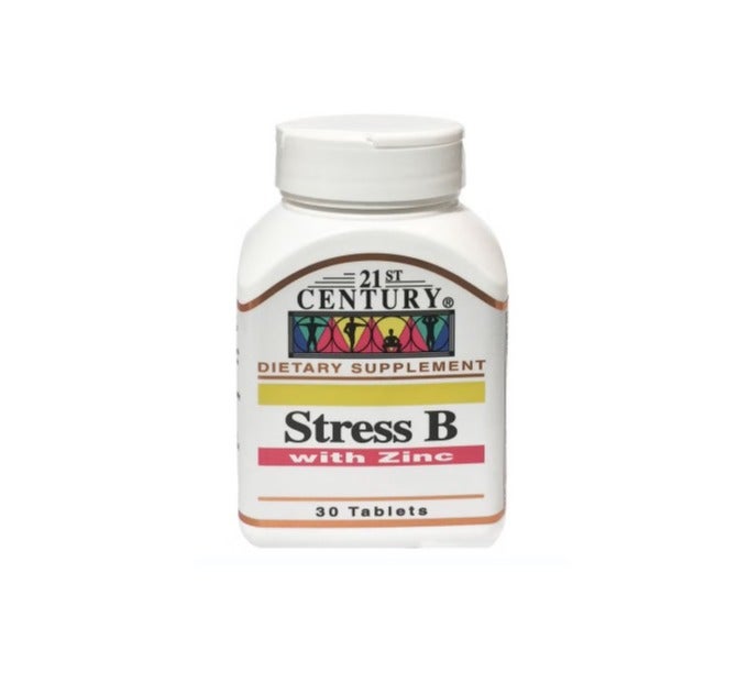 21st Century Stress B  wIth Zinc 30 tab