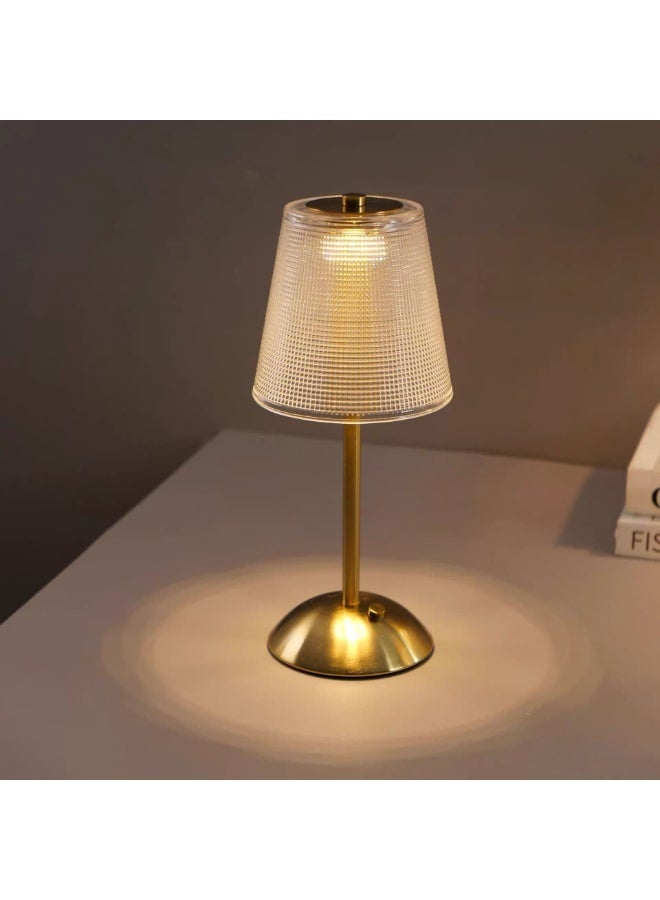 مصباح LED باللمس │ قابل لإعادة الشحن عبر USB │ ضوء مزاجي بثلاثة ألوان - Image 1