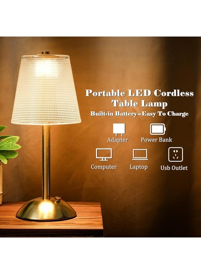 مصباح LED باللمس │ قابل لإعادة الشحن عبر USB │ ضوء مزاجي بثلاثة ألوان - Image 3