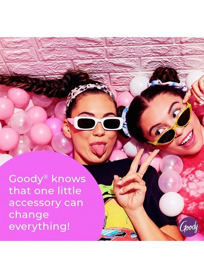 Goody Forever Ouchless Elastic Fine Hair Tie - 10 Count, Black - 4MM for Fine Hair - Hair Accessories for Women and Girls - Perfect for Long Lasting Braids, Ponytails and More - Image 5