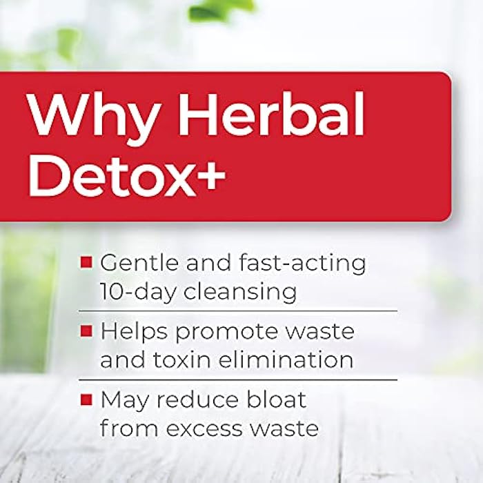Health Plus Herbal Detox+ (10-Day Cleanse) 40 Capsules, 20 Servings - Image 3