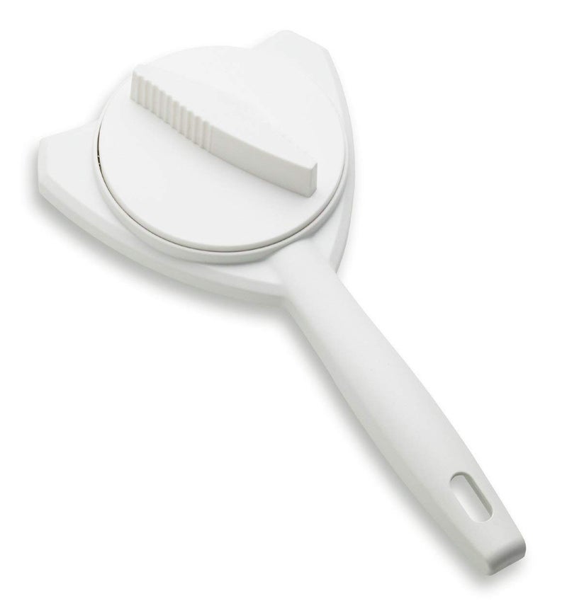KUHN RIKON Strain-Free Gripper Opener for Jars and Bottles, 10 x 5 x 2.25 inches, White - Image 1