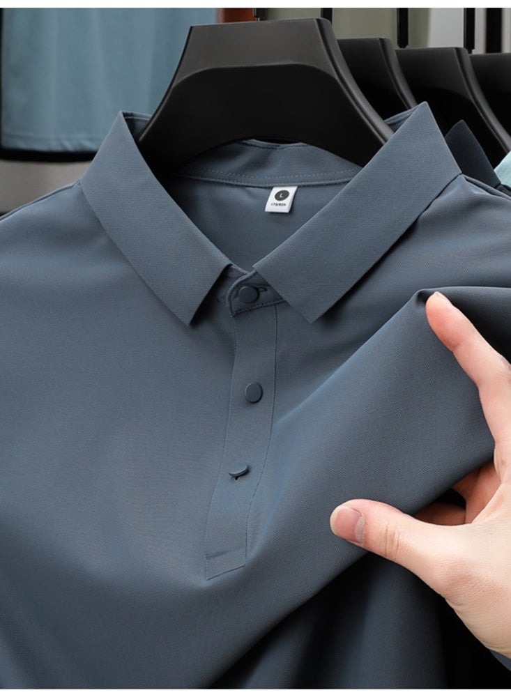 general Men's Polo Shirts Short Sleeve Golf Shirts Classic Fit Casual Performance T-Shirt - Image 5