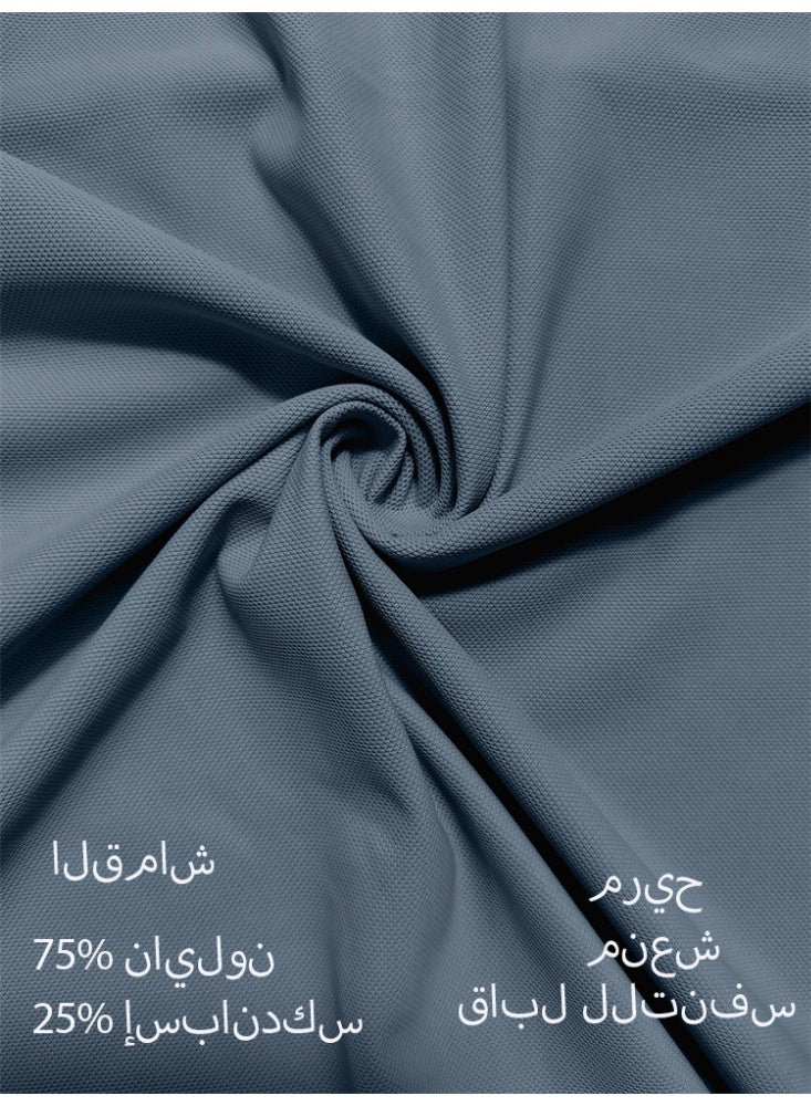 عام تيشيرت بولـو رجالي كاجوال قصير الأكمام بياقة قابل للتنفس - Image 4