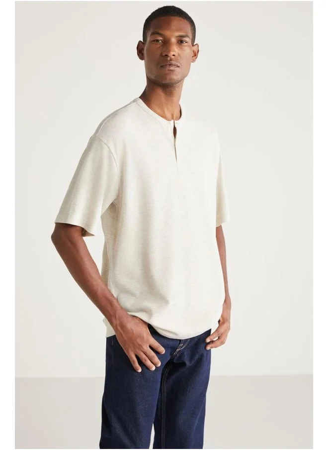 GRIMELANGE Grimelange Andrej Men's Mélange T-Shirt