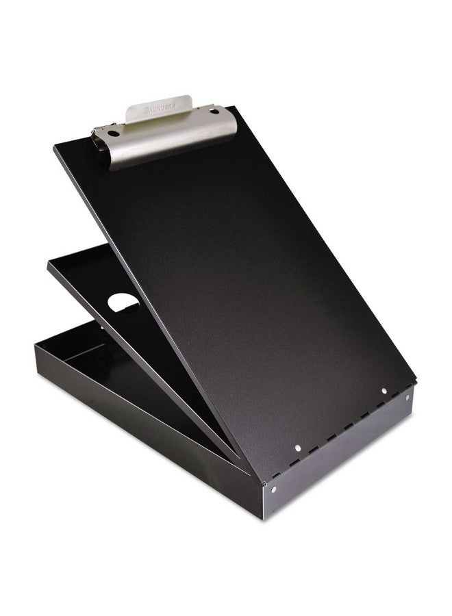 Saunders Metal Clipboard With Storage Legal Size Heavy Duty Contractor Grade Clipboard Recycled Aluminum Dual Storage Form Holder With High Capacity Clip Assembled In Usa Black Cruisermate - Image 1