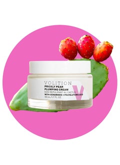 VOLITION Volition Prickly Pear Plumping Cream  AgeDefies and Hydrates  Moisturizer with Ceramides and Polyglutamic Acid 50 ml  17 fl oz 