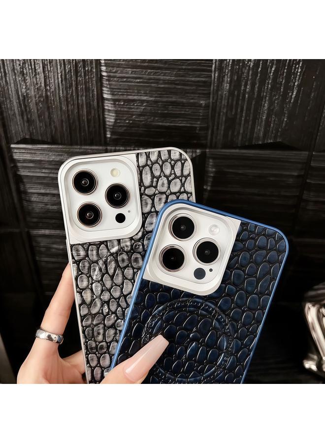 Zaboon Case For iPhone 13 Pro Pebble Pattern PU MagSafe Phone Case with Holder - Image 4