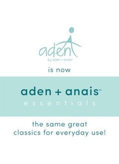 aden + anais Essentials 100% Cotton Muslin Snap Bib - Super Absorbent, Soft 3-Layer Baby Bib For Boys & Girls With Snap-Closure For Teething, Eating, Drooling, 3-Pack, Baby Star  - Image 3