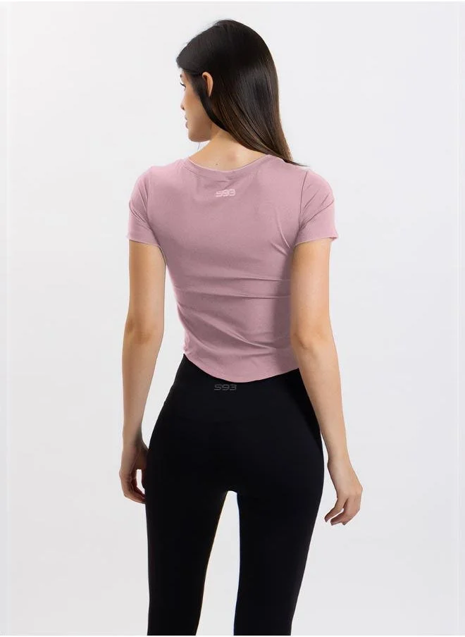 شايبس بلوزة قصيرة نحت الجسم