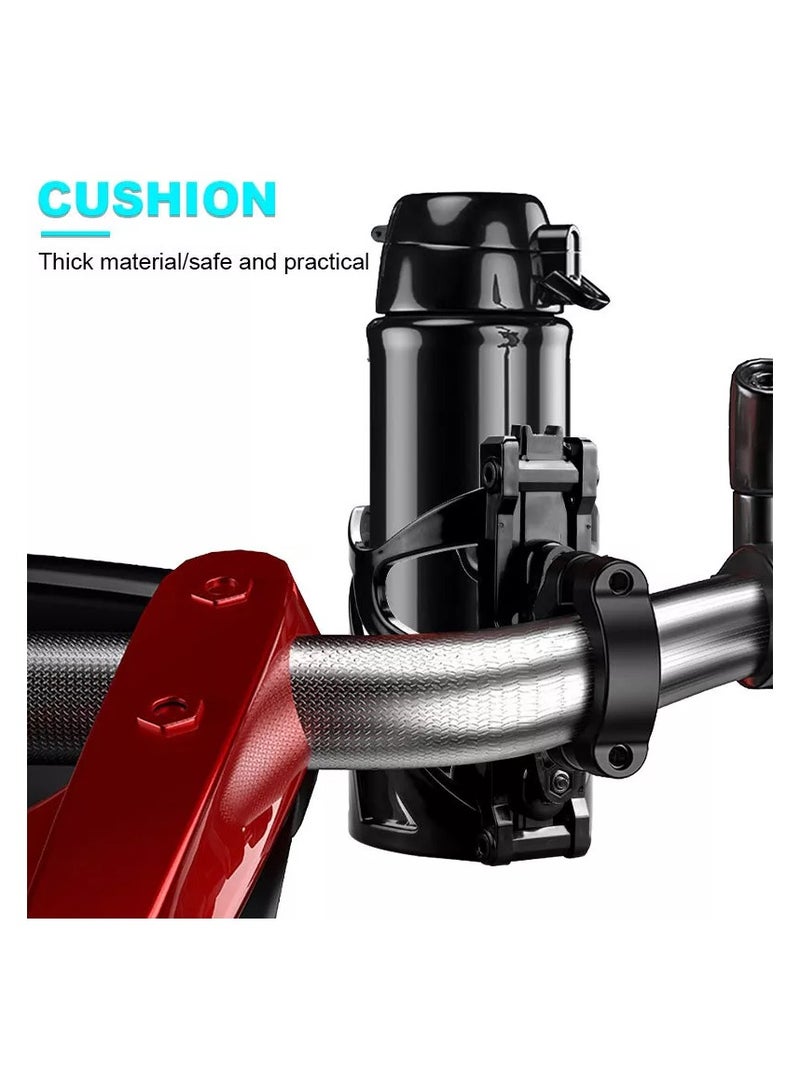 Chabeia Motorcycle Cup Holder, Handlebar Cup Holder,Mount Cup Holder, for ATV Bike,Universal , Bike Drink Cup Holder ,for 18-32MM diameter handlebar ,Black - Image 4