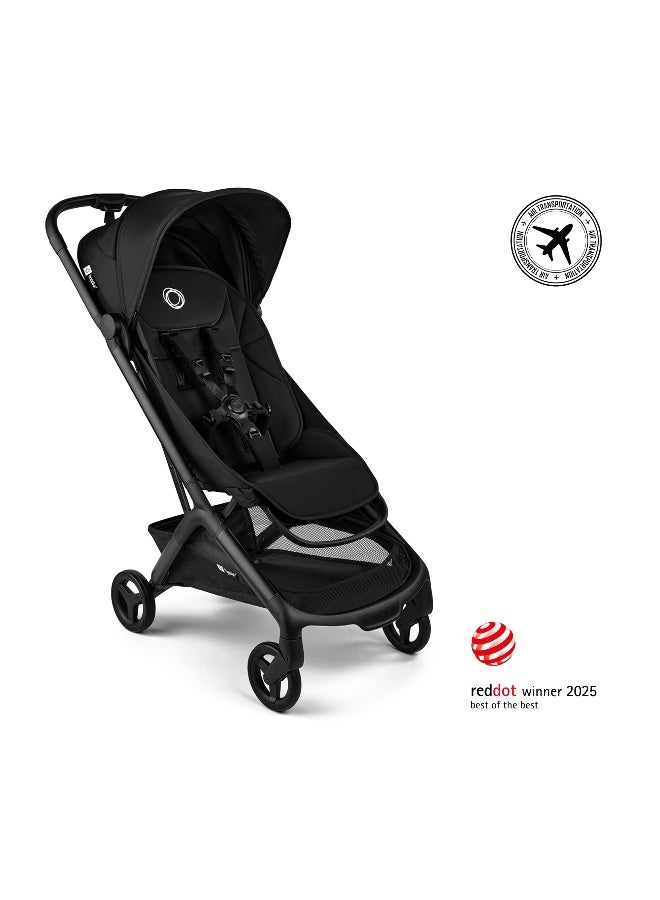 Bugaboo Butterfly 2 Travel Stroller - Ultra-Compact, Lightweight, Airplane-Friendly Design in Black - Image 1