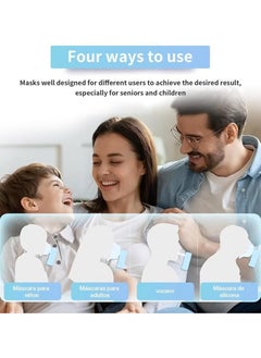 JUNYOUK Ultrasonic Inhaler Mesh Nebulizer Portable Steam Inhaler Atomizer Compact Machine for Adults and Kids Super Nebulise Quiet Handheld Ultrasonic Mesh with Auto-Cleaning Modes for Travel  - Image 3
