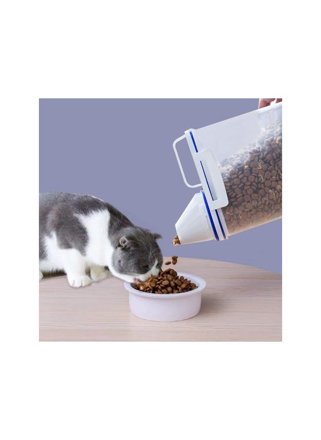 Generic - Pet Food Storage Container, Premium Pet Food Storage Containers Set Dog Cat Dry Food Dispenser Easy Pour With Cup Pet Supplies - Image 1