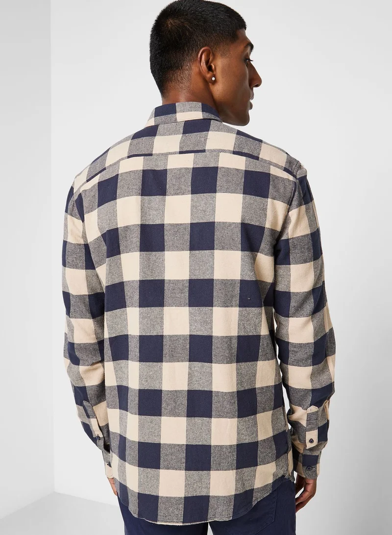 Only & Sons Checked Regular Fit Shirt
