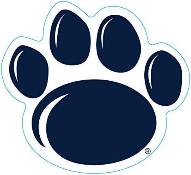 أزرق 84 مجموعة من 3 ملصقات ورقية بحجم 6 بوصات لفريق Penn State Nittany Lions باللون الأزرق، من إنتاج NCAA Blue Brand، متوفرة بلون أزرق بحري (Navy)، وبحجم واحد فقط. - Image 3